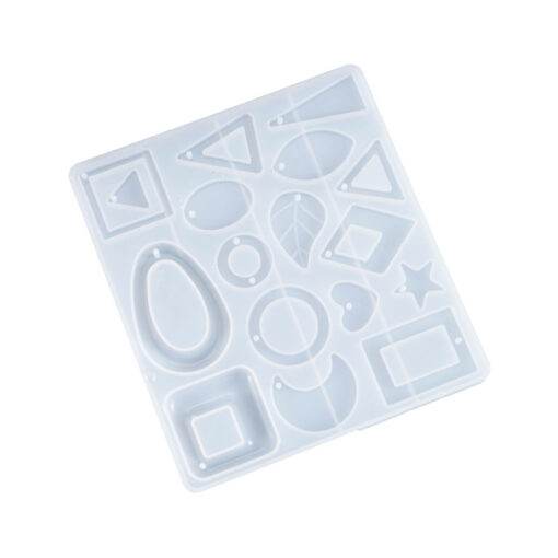 Vedini pendant earrings multi-specification jewelry mirror silicone mold