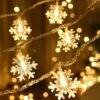 Snow Flake String Lights