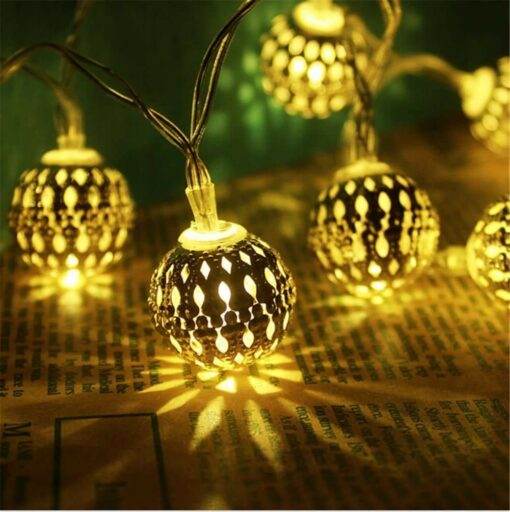 Moraccan Ball String Lights