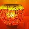 Multipurpose Glass Kapur Dani with Night Lamp, Electric Incense/Camphor Burner, Electric Aroma Oil Diffuser, Dhup Bakhoor Dhani
