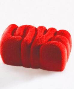 Alternative view of Vedini 6 Cavity Love Shape Mould White(Approx. Weight 100ml) JKB-308