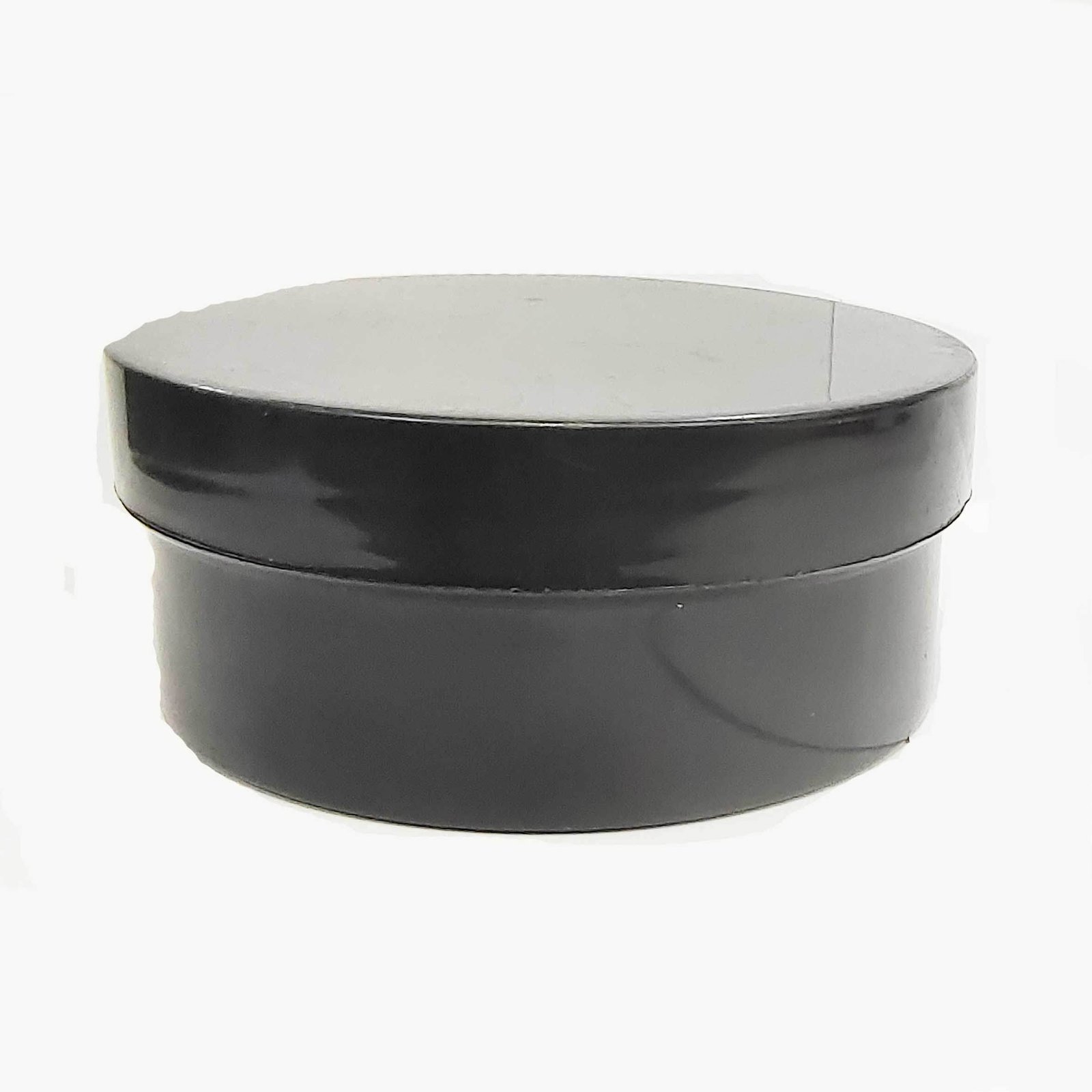 Body Butter Jar 200ml Black with Lid (Like Body Shop jar)