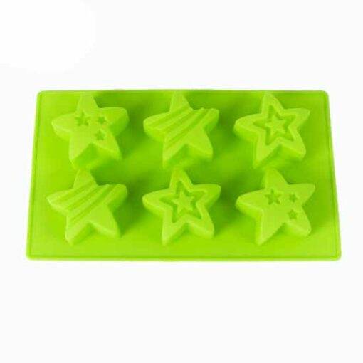 6 Cavity multiple Design Star Mold