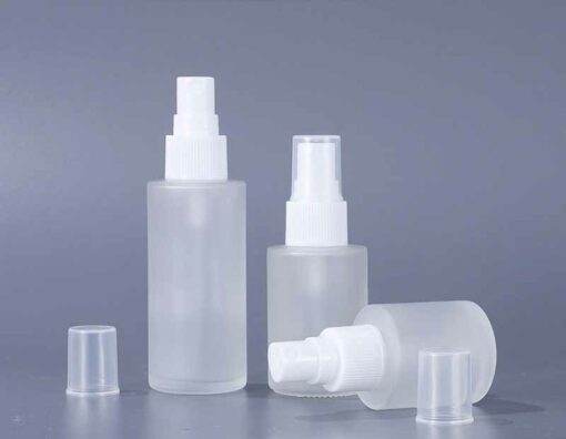 Premium Frosted Glass Bottle