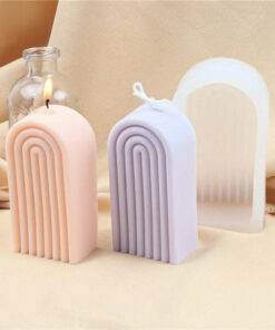 U Shape Ark Long Wave Candle Mold