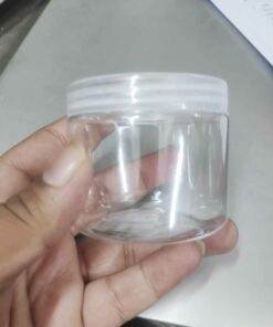 Alternative view of New 200ml Plastic pet Jar Clear