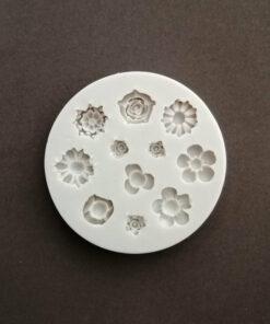 11 Cavity Flowers Silicon Mould