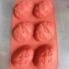 6 Cavity Easter Eggs Silicone Mould
