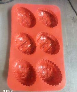 Alternative view of Vedini 6 Cavity Easter Eggs Silicone Mould JKB-617 DENTED NO RETURN