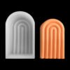 U SHAPE ARK Small WAVE CANDLE MOLD