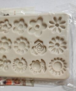 Vedini 12 Cavity Flowers Silicon Mould JKB-802