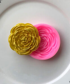 1 Cavity Big Rose Silicone Mold