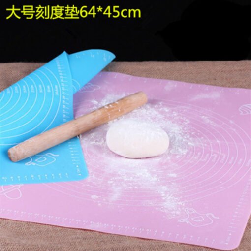 Vedini Silicone Baking Mat Silicone Chapati Atta Kneading Mat Non-Stick Fondant Rolling Mat Stretchable for Kitchen Roti Chapati JKB-751 - Image 3