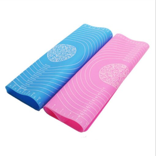 Vedini Silicone Baking Mat Silicone Chapati Atta Kneading Mat Non-Stick Fondant Rolling Mat Stretchable for Kitchen Roti Chapati JKB-751 - Image 4