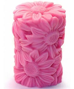 3D Sunflower Candle Mold