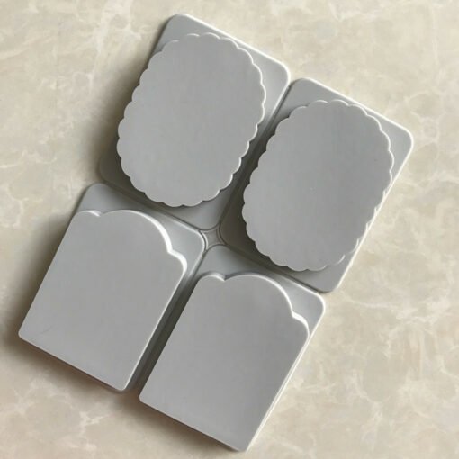 Vedini 4 Cavity Silicone Wax Sachet Molds Scented Wax Tablets Molds for Hanging Soap Mold JKB-185 - Image 3