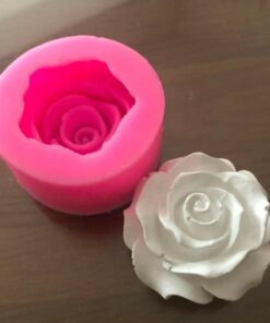 3D Rose Flower Silicone Fondant Mold