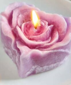 Heart Flower Silicone Candle Mold