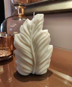 Beautiful Big Leaf Scented Candle