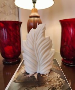 Alternative view of Vedini Beautiful Big Leaf Candle Mold | Leaf Shaped Decorative Candle Mold Code 112