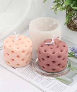Creative Round Sofa Stool Candle Mold