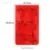 Alternative view of Vedini 6 Cavity Christmas Wreath Elk Snowman Christmas Tree Star Silicone Cake Mold Creative Pudding Mold JKB-745