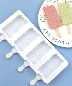 4 Cavity Large Fan In Ice Cream Mold