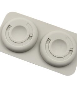 Alternative view of Vedini 2 Cavity Camellia Silicone Candle Mold for Handmade Candle Molds JKB-181