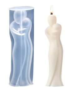 Alternative view of Vedini 3D Mother And Child Silicone Candle Mold Artistic Human Body Resin Epoxy Molds Candle Mould For Candle Making Home Decoration Code 119