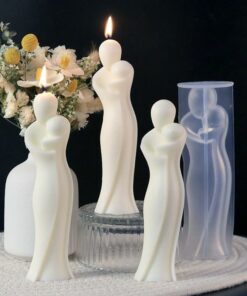 3D Mother And Child Candle Mold