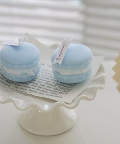 Alternative view of Vedini Macaron Silicone Candle Mold, Scented Candles, Dessert Candle, Colorful Candle, Home Decor, Cute Candles, Gift For Her, Code 137
