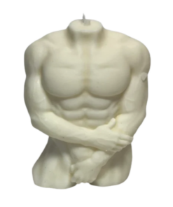 Male Torso Candle Mold