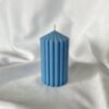 Short Spire Pillar Candle Mold