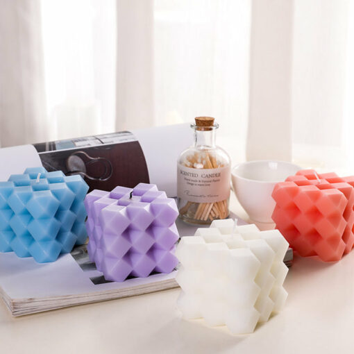 Geometric Candle Making Silicone Mold