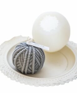 Alternative view of Vedini 3D wool ball mold DIY aromatherapy candle Christmas ball silicone mold Code 104