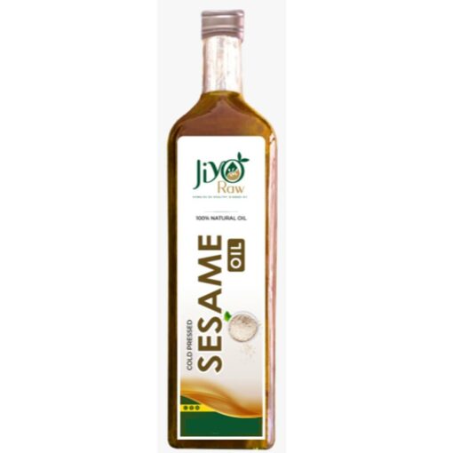 JIYO RAW Wooden Cold Pressed Sesame Oil Plastic Bottle