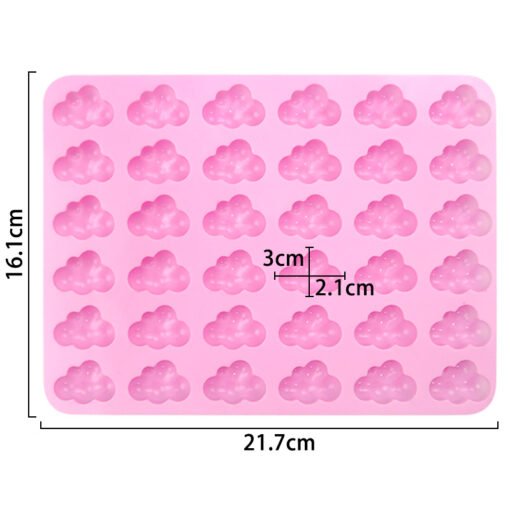Vedini 36 Cavity Mini Clouds Silicone Mold – Silicone Molds JKB-601 - Image 3