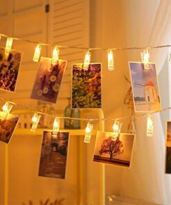 20 Photo Clips String Light