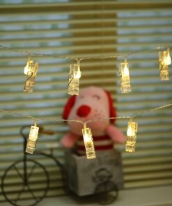 Alternative view of Vedini 20 Photo Clips Battery String Light(Pack of 1, Plastic, Led, ) 1004