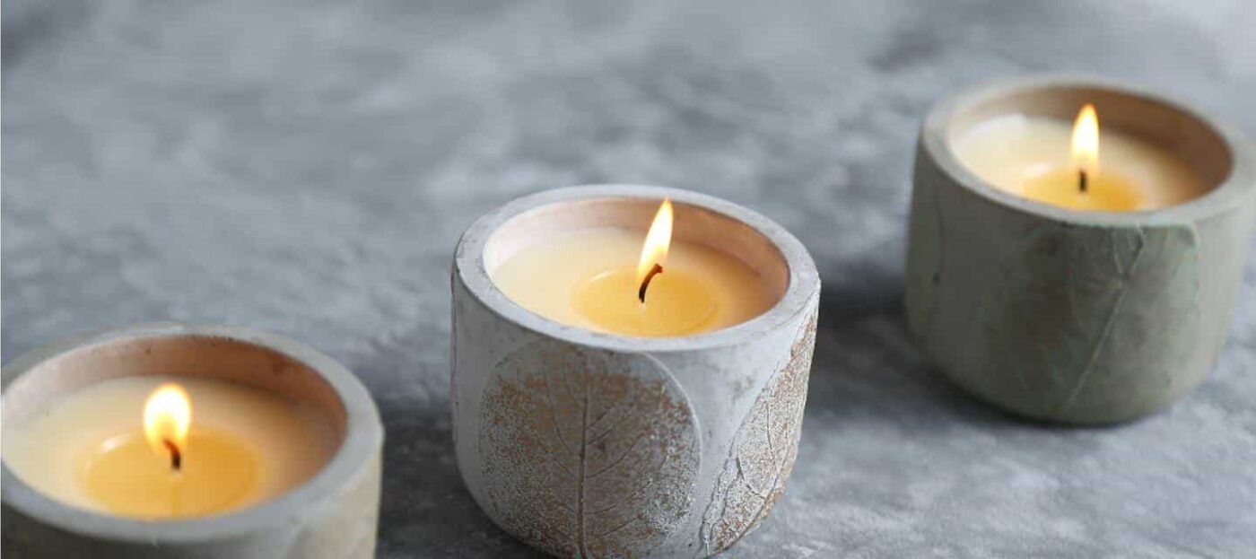 Candle wax and mold