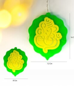 Alternative view of Vedini Ganesh Curtain LED Diwali Lights 114 LED 3 Meter Curtain String Lights Window Curtain Led Lights for Decoration with 8 Flashing Mode for Festival Home (6+6 Ganesh Curtain, Warm White) jkb-1018