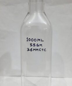 1000 ml PET Square Edible Oil Bottle