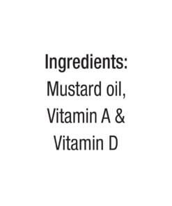 Alternative view of Hamdard Kachi Ghani Mustard Oil - Rich In Vitamin A & D, Omega Fatty Acids, Boosts Overall Health, 1 L Pet Bottle