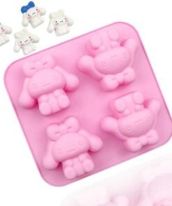 4 Cavity Magnolia dog Mold