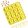 16 Cavity duck shape silicon chocolate mold