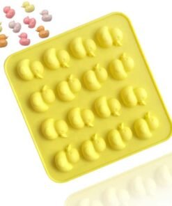 16 Cavity duck shape silicon chocolate mold