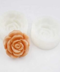 3d silicone single rose flower Mold