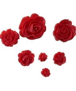 Alternative view of Vedini 7 Cavity Rose Flowers silicone mold Cake Chocolate Mold wedding Cake Decorating Tools Fondant JKB-714