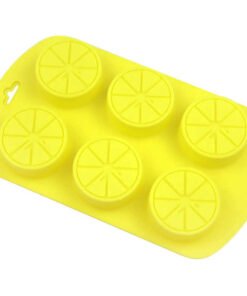 Alternative view of Vedini 6 Cavity fruit lemon shape silicone cake mold JKB-712