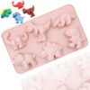 6 Cavity dinosaur shape Mold